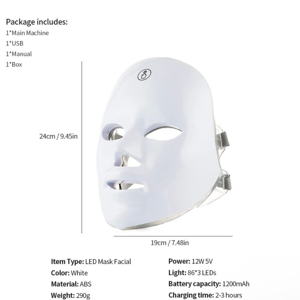 LED Light Facial Beauty Instrument - Picture 6 of 10